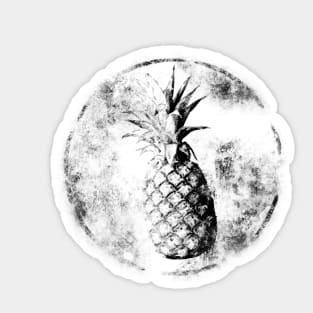 Pineapple 2 vintage distressed aloha design Sticker